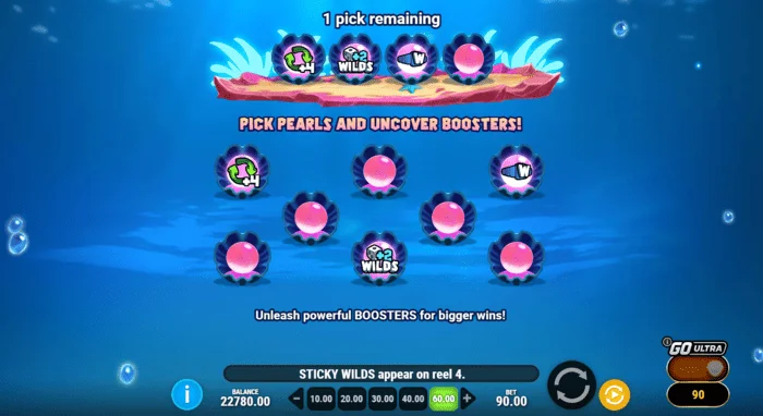 Manta Mayhem - Booster-Auswahl vor den Freispielen